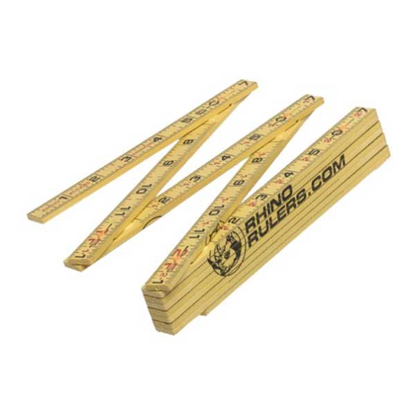 Rhino Folding  Ruler Fiberglass 6'