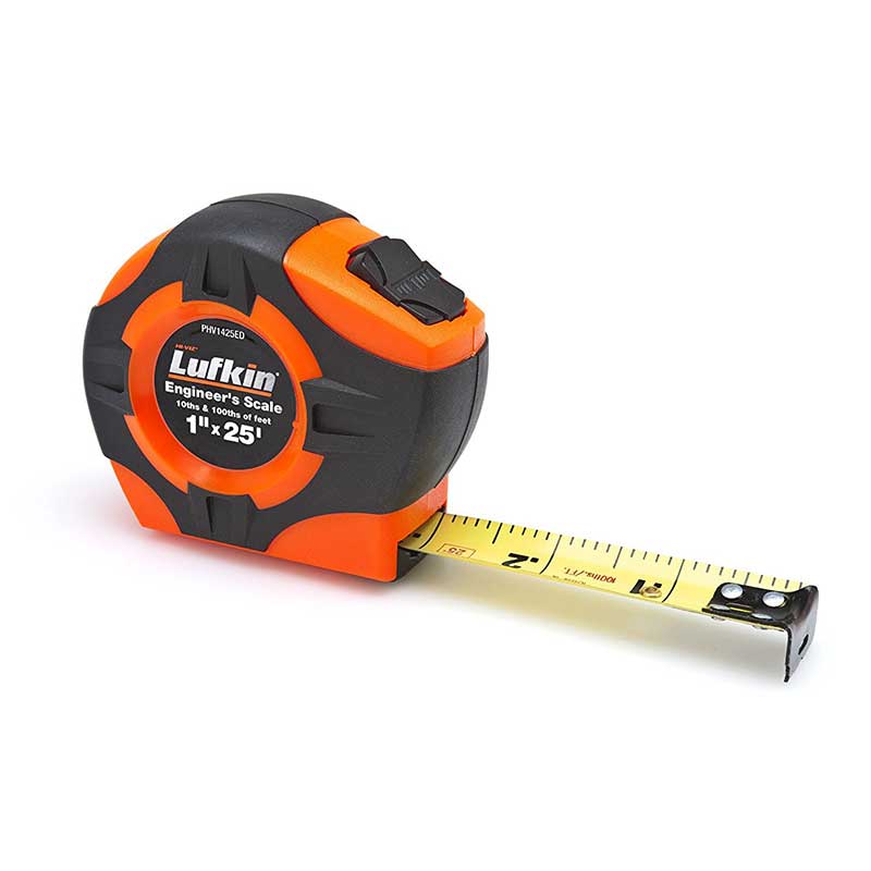 Lufkin Engineers Hi-viz Power Tape - 25'