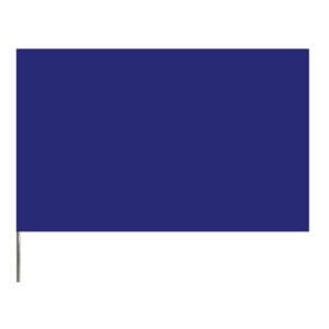 Marking Flag With 21" Wire Staff - Color: Standard Blue