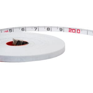 Angled view of Keson Refill Measuring Tape - 200' in length.