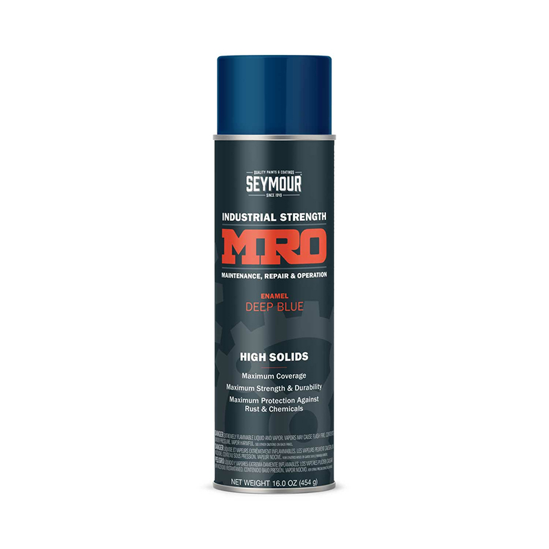 Industrial Mro Enamel Spray Paint Safety Blue