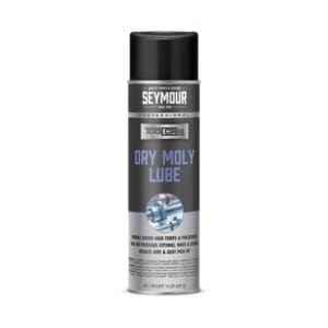 A can of Seymour Tool Crib Dry Moly Lube.