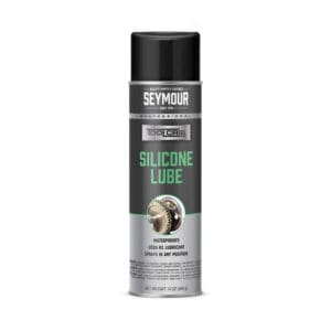 A can of Seymour Tool Crib Silicone Lube.