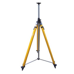 David White Fiberglass Heavy Duty Elevator Dual Clamp Tall Tripod