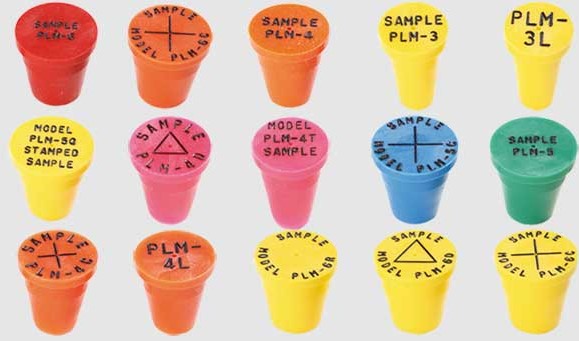 Pipe & Rebar Caps Printed