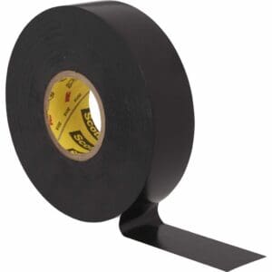 A roll of 3M Super 33+ Vinyl Electrical Tape