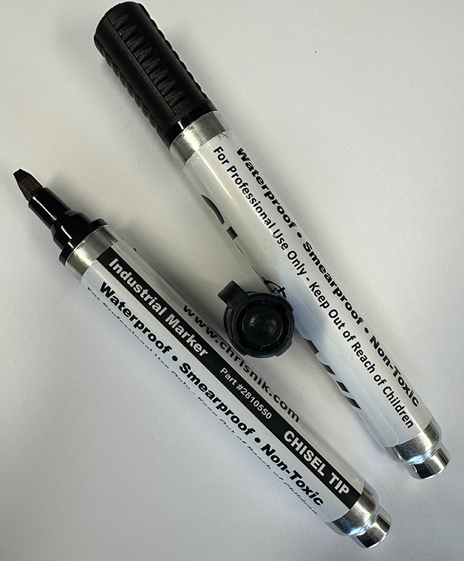 Chrisnik Chisel Tip Industrial Markers