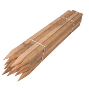 Bundle of MMD Oak Silt Fence Posts.