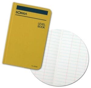 Sokkia 8152 55s Level Book Front