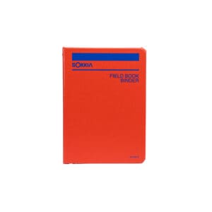 Sokkia 8153 70 Buckram Binder Orange Front 8153 70.png