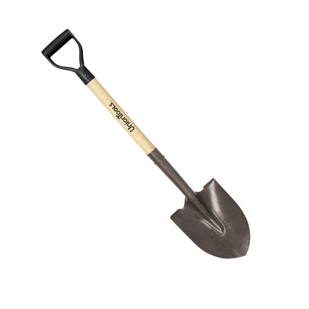 Poly D-Grip Round Point Shovel - Municipal Marking Distributors, Inc. | MMD