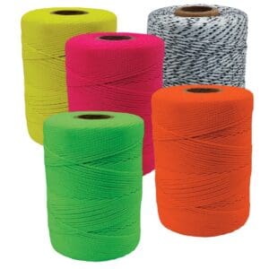 David White Salamander Nylon Braided Mason Twine 19 Sbt1000