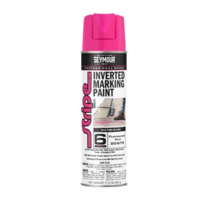 Seymour Stripe 6 Series Inverted Ground Marking Paint Fluorescent Hot Pink 17oz 20 679