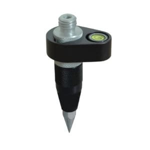 A David White SitePro 4.7″ Handheld Mini Rod, 4.7 inches in height, with an adjustable 20-minute circular bubble vial.