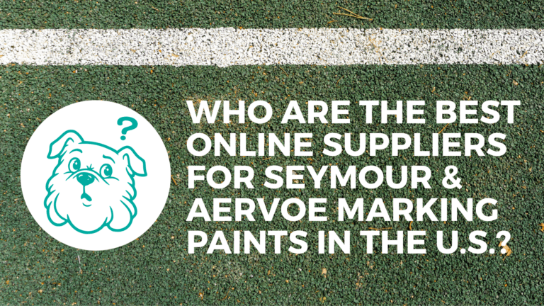Featured image with text reading “Who are the Best Online Suppliers for Seymour & Aervoe Marking Paints in the U.S.?” promoting nationwide contractor and utility marking paint supply.