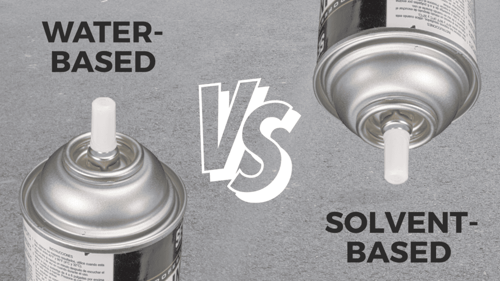 Water-based vs. solvent-based marking paint comparison for construction, utility, and landscaping projects